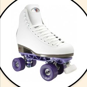 The Riedell 120 Roller Skates with Outdoor Motion Sure Grip Wheels
